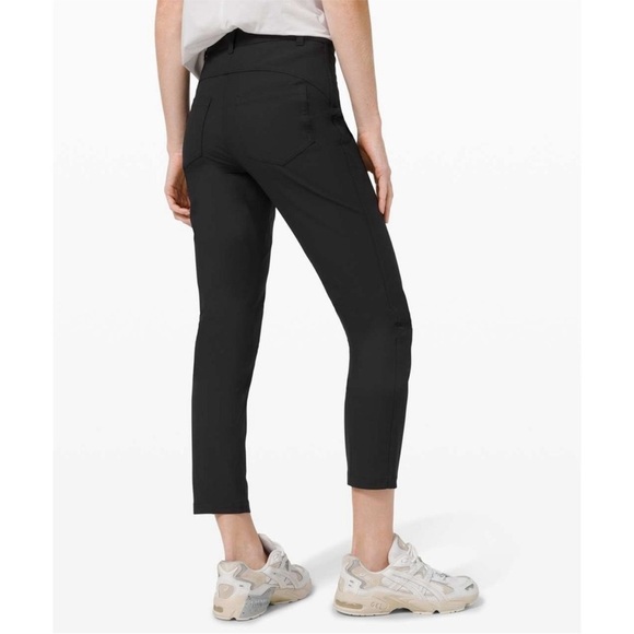 LULULEMON | City Sleek 5-Pocket 7/8 Pants Black Size 4 - Picture 3 of 11